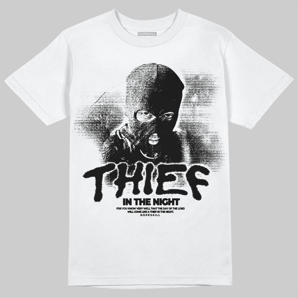 Dunk Panda White Black DopeSkill T-Shirt Thief In The Night Graphic