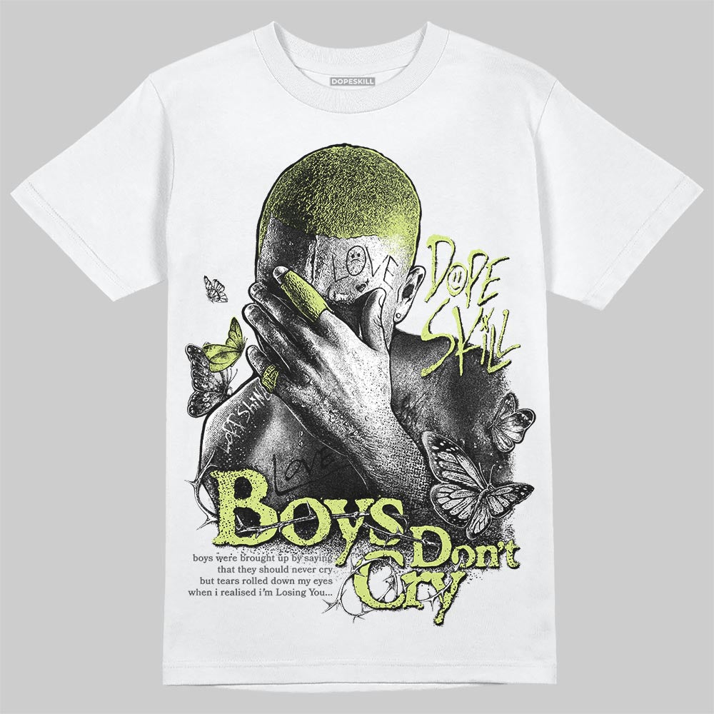 Light Lemon Twist 4s DopeSkill T-Shirt Boys Don't Cry Graphic