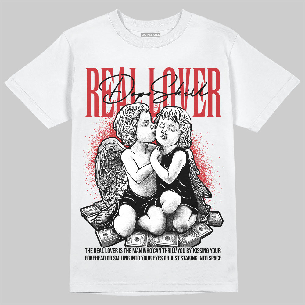 Bred Velvet 11s DopeSkill T-Shirt Real Lover Graphic