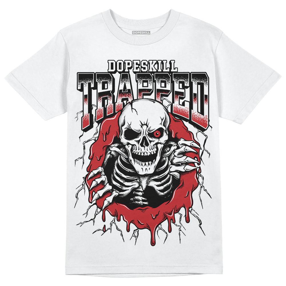 Red Taxi 12s DopeSkill T-Shirt Trapped Halloween Graphic