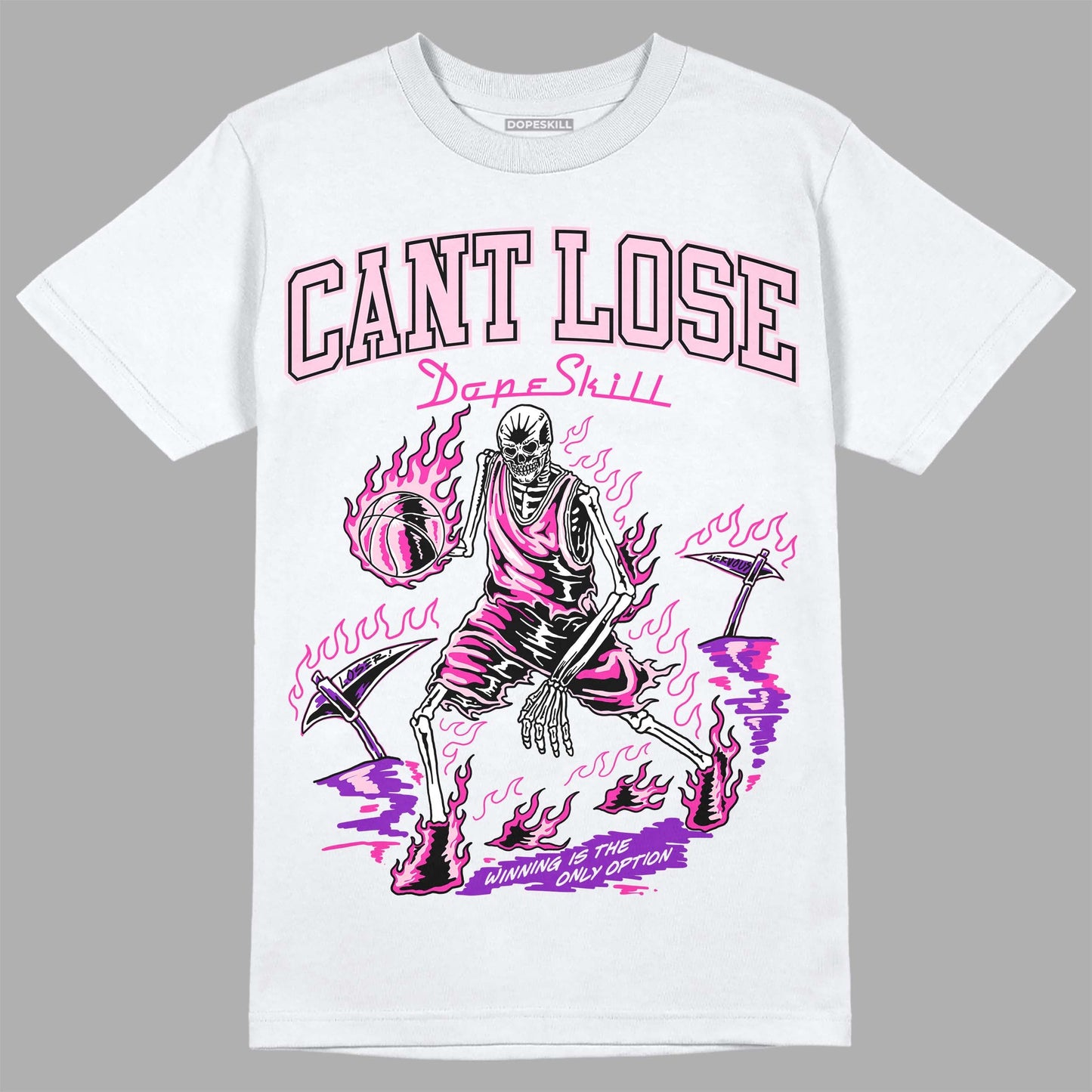 Triple Pink Dunk Low DopeSkill T-Shirt Cant Lose Graphic