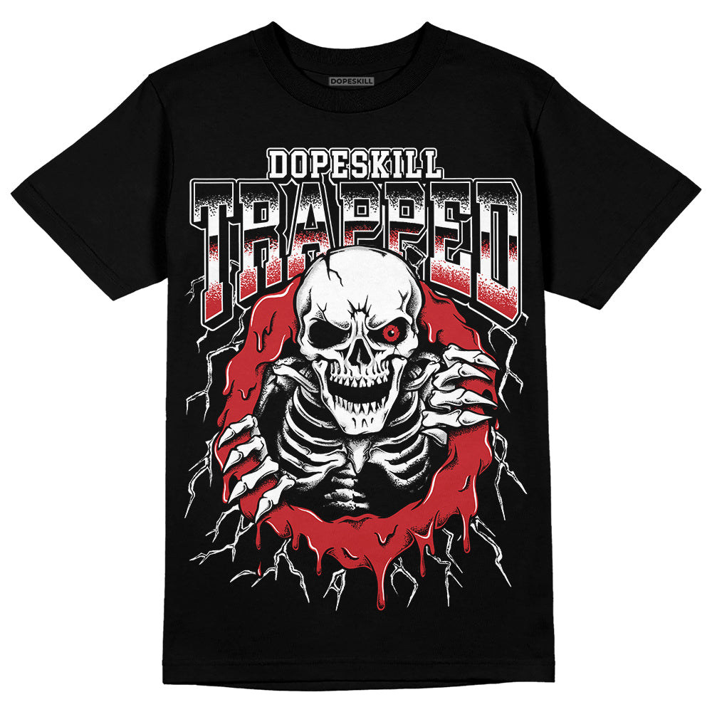 Red Taxi 12s DopeSkill T-Shirt Trapped Halloween Graphic