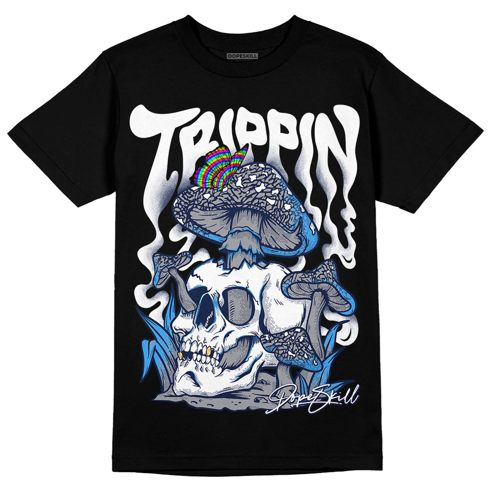 AJ Spizike White Obsidian DopeSkill T-Shirt Trippin Graphic