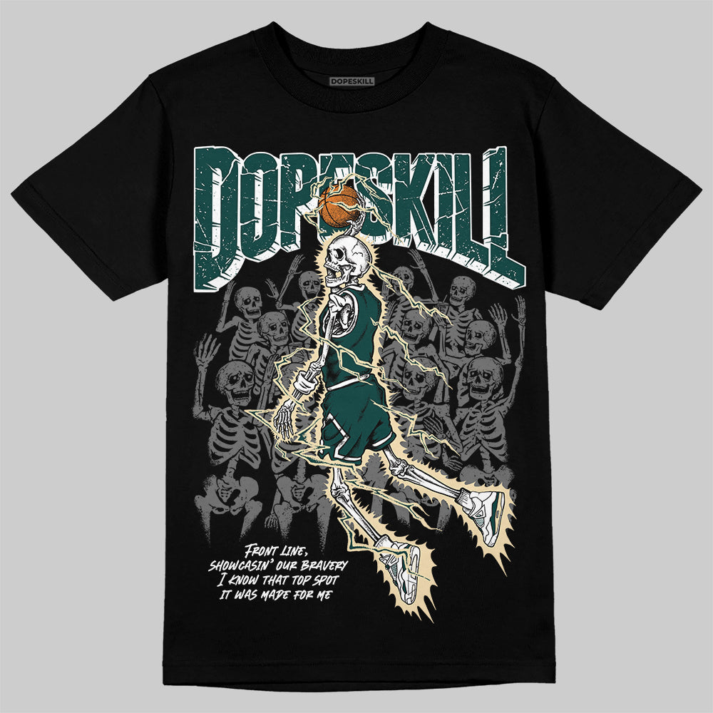 Oxidized Green 4s DopeSkill T-Shirt Thunder Dunk Graphic