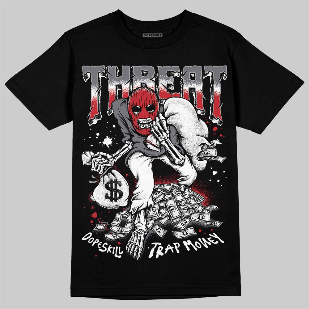 Cement Grey 3s DopeSkill T-Shirt Threat Graphic