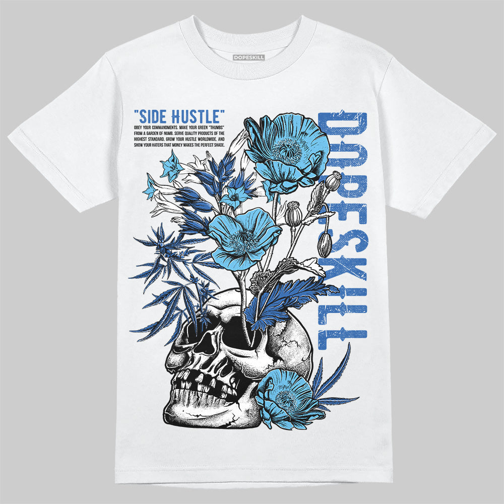 Blueberry 12s DopeSkill T-Shirt Side Hustle Graphic