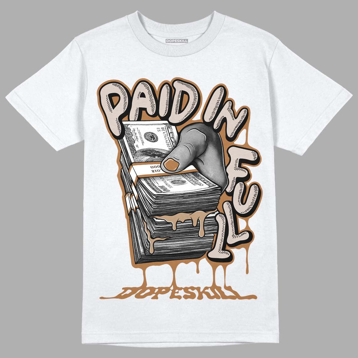 Palomino 3s DopeSkill T-Shirt Paid In Full Graphic