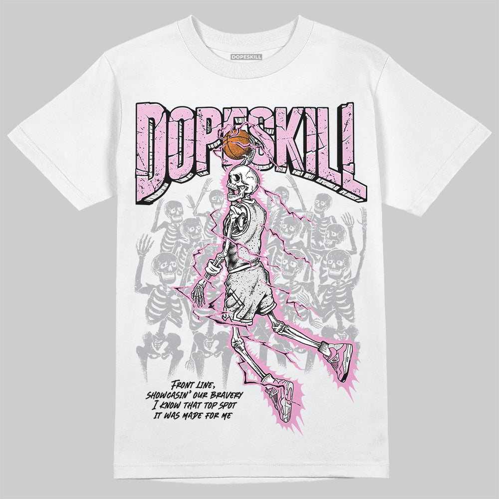 Orchid 4s DopeSkill T-Shirt Thunder Dunk Graphic
