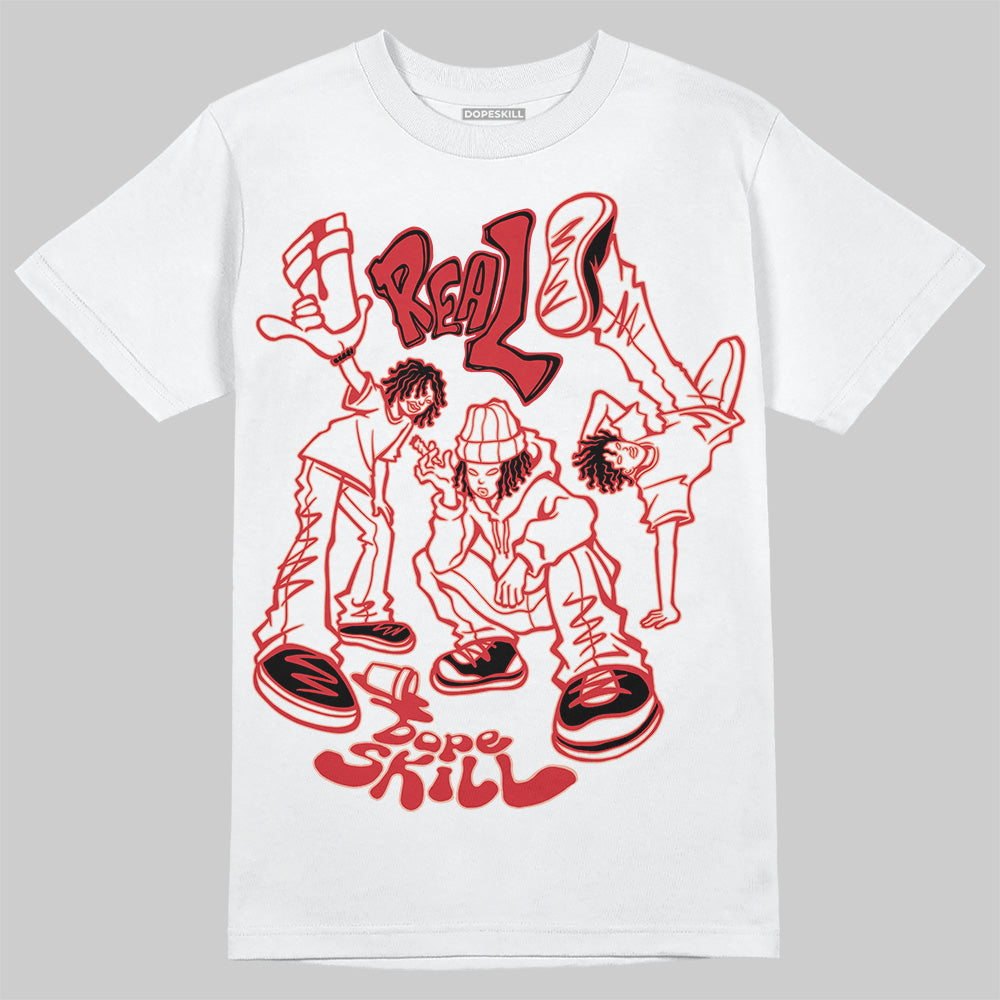 Bred 11s DopeSkill T-Shirt Real Y2K Players Graphic