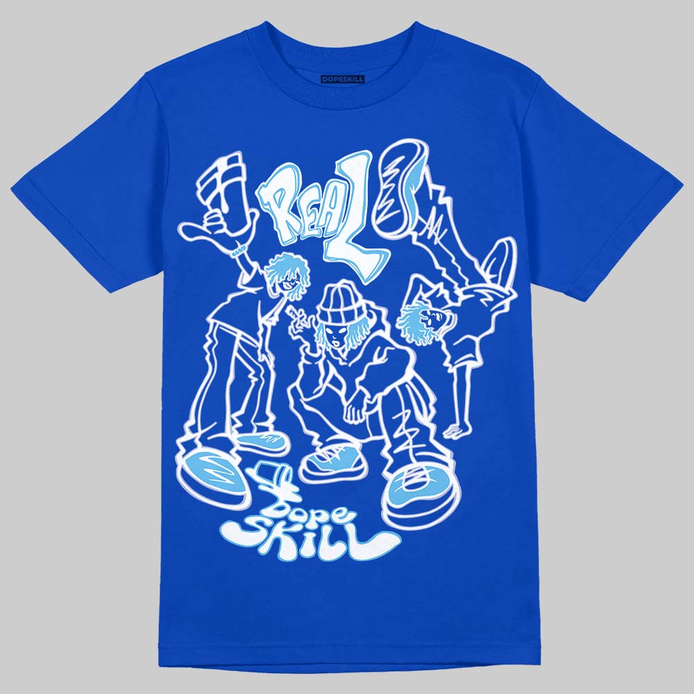 Blueberry 12s DopeSkill Royal T-shirt Real Y2K Players Graphic
