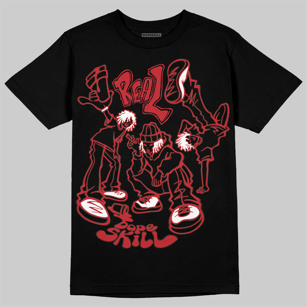 Bred 11s DopeSkill T-Shirt Real Y2K Players Graphic