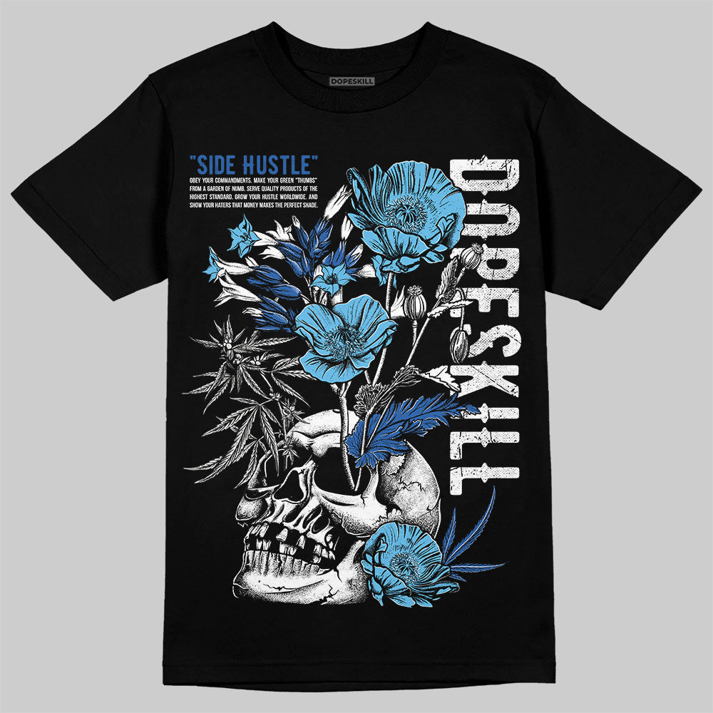 Blueberry 12s DopeSkill T-Shirt Side Hustle Graphic