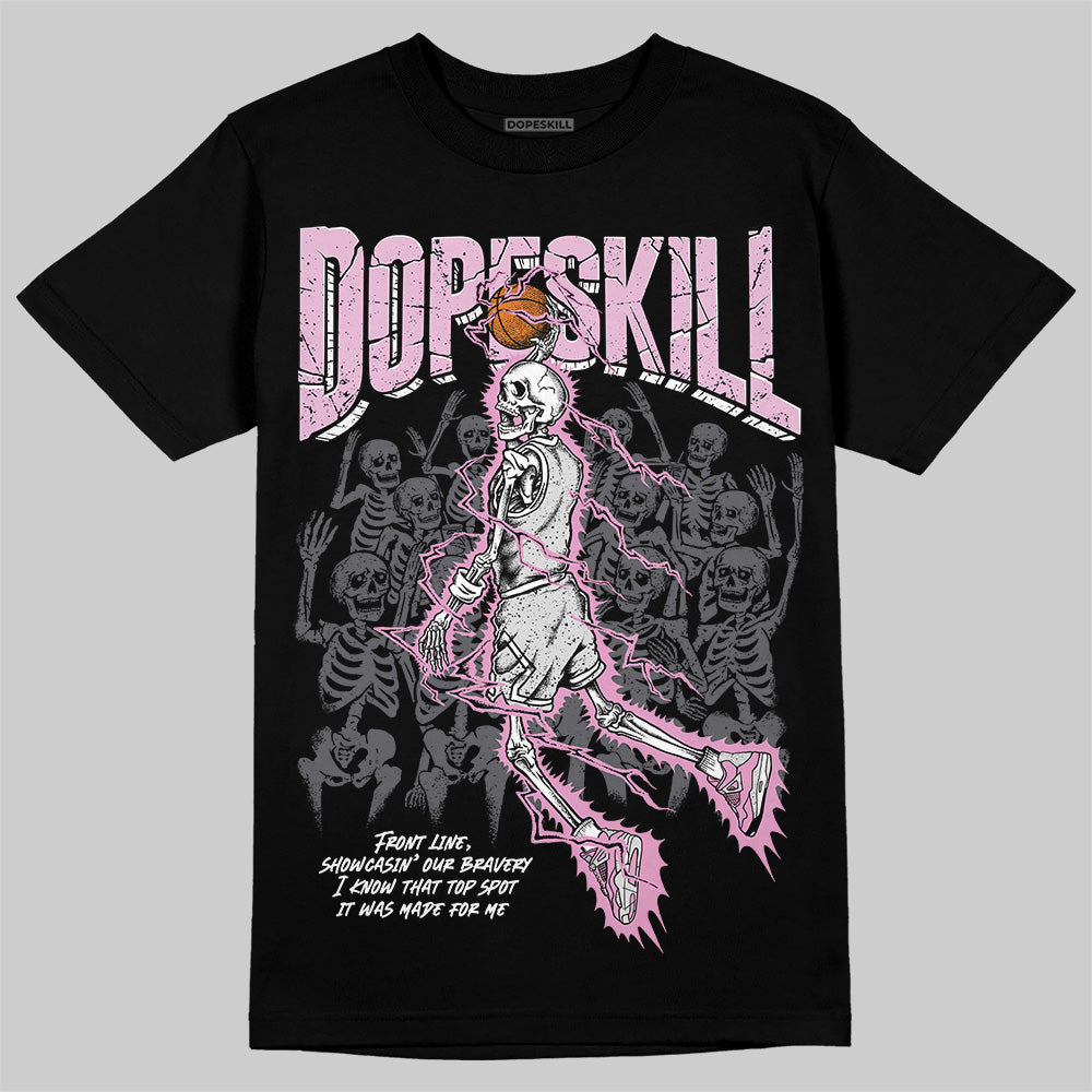 Orchid 4s DopeSkill T-Shirt Thunder Dunk Graphic