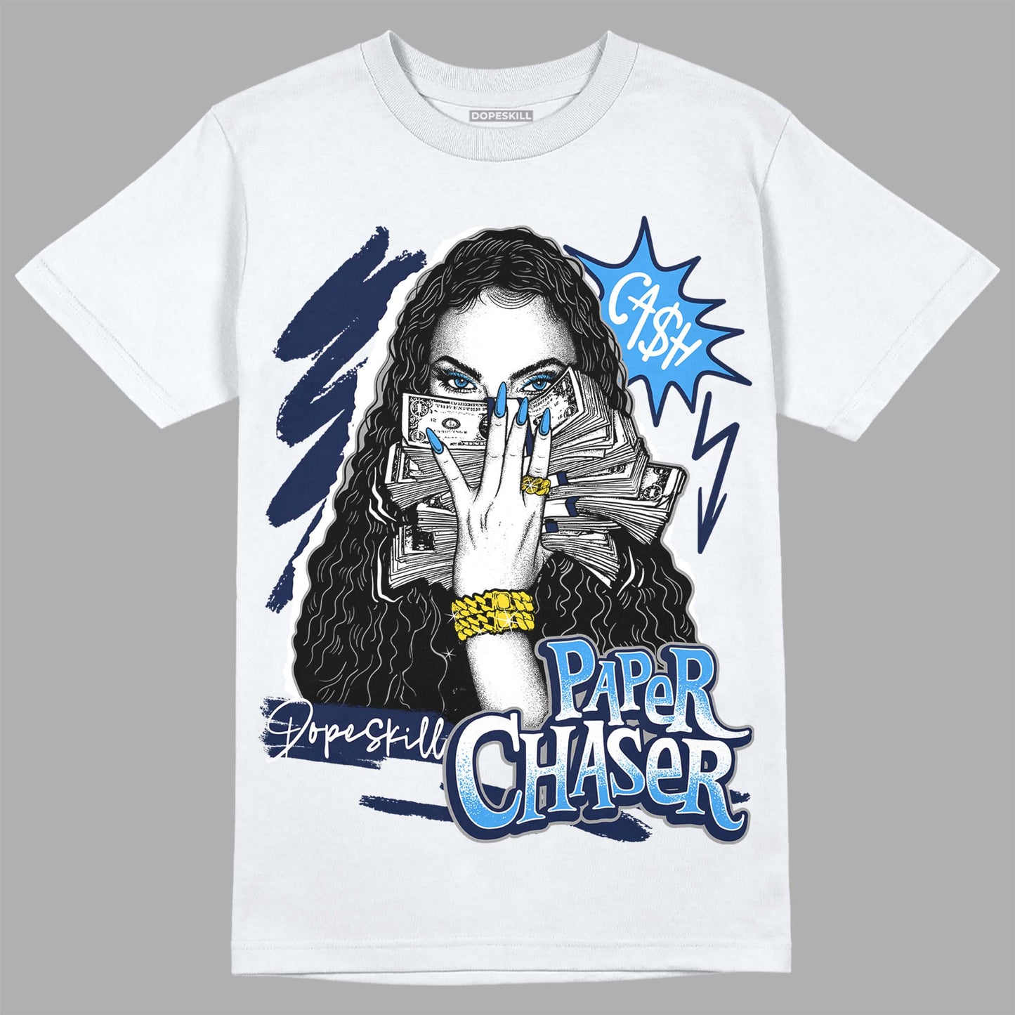 Midnight Navy 3s DopeSkill T-Shirt NPC Graphic