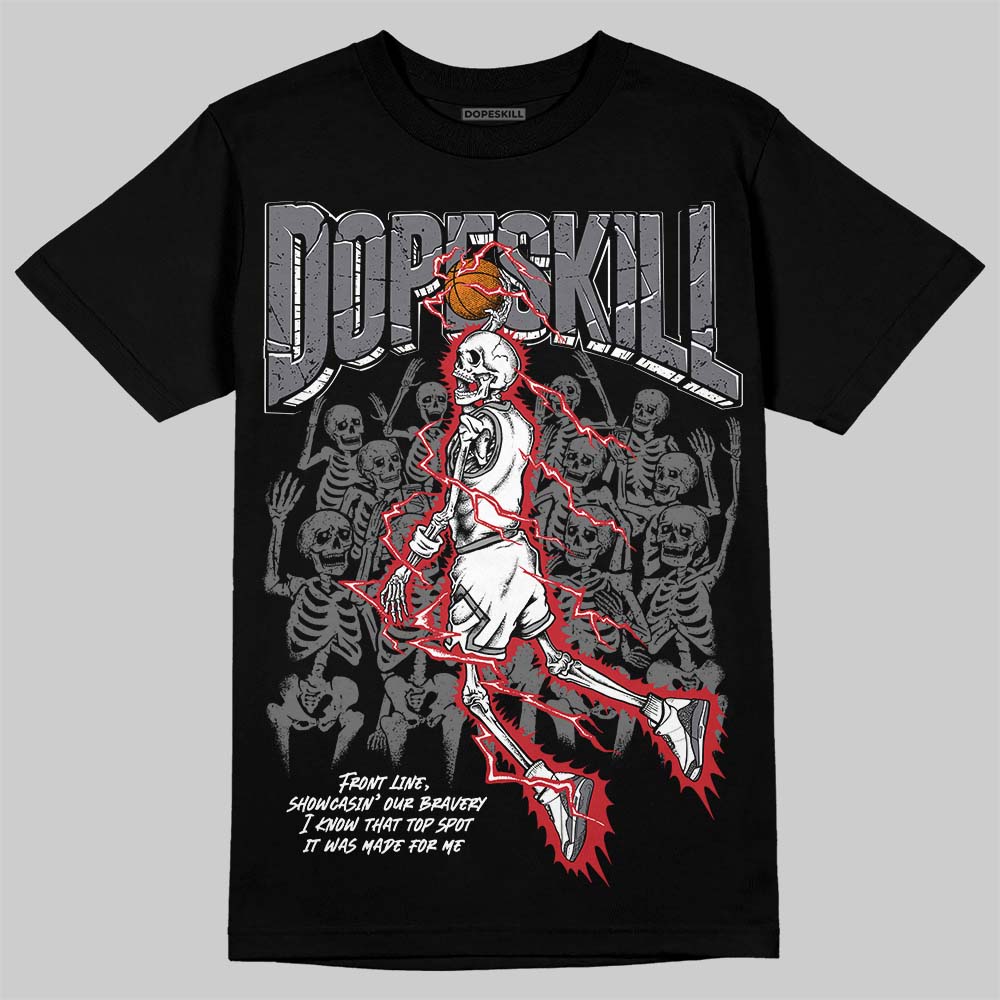 Cement Grey 3s DopeSkill T-Shirt Thunder Dunk Graphic