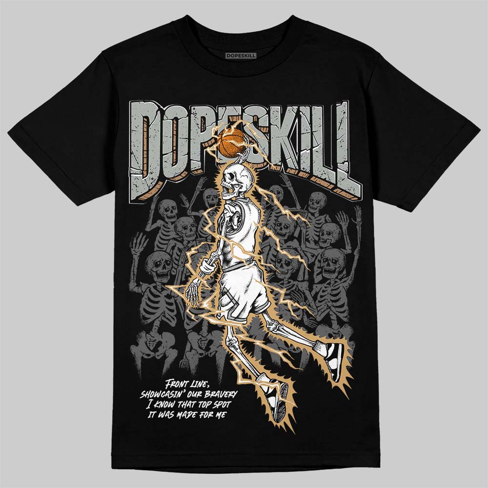 1906R ‚ÄòWhite Gold‚Äô DopeSkill T-Shirt Thunder Dunk Graphic