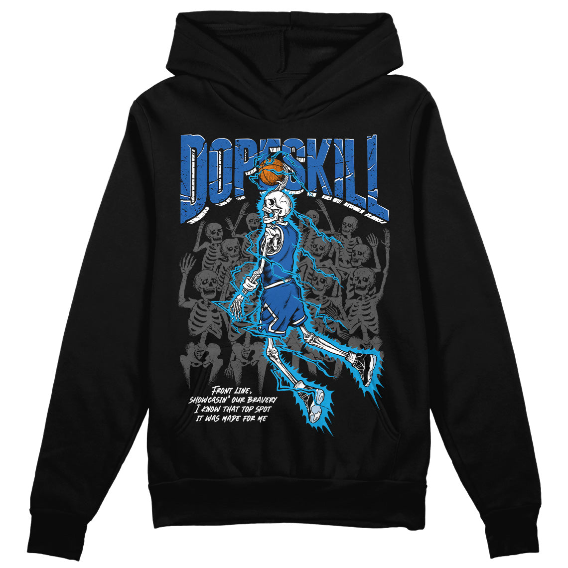Space Jam 11s DopeSkill Hoodie Sweatshirt Thunder Dunk Graphic