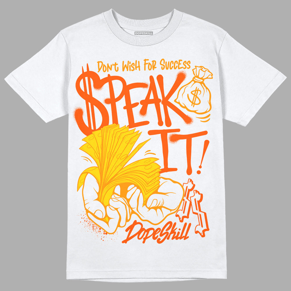 Yellow Ochre 6s DopeSkill T-Shirt Speak It Graphic