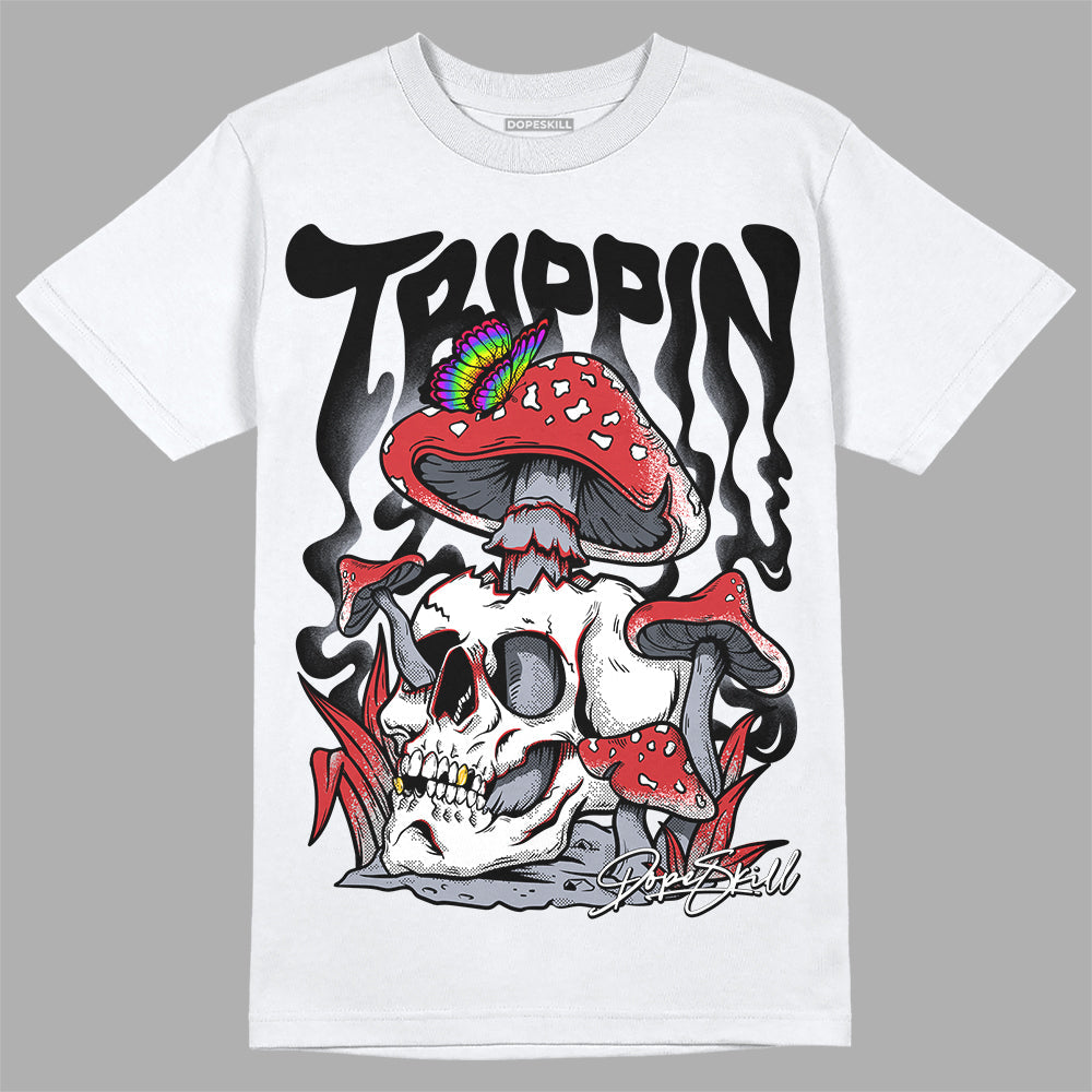 Bred Reimagined 4s DopeSkill T-Shirt Trippin Graphic