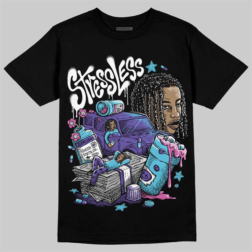 Aqua 8s DopeSkill T-Shirt Stressless Graphic