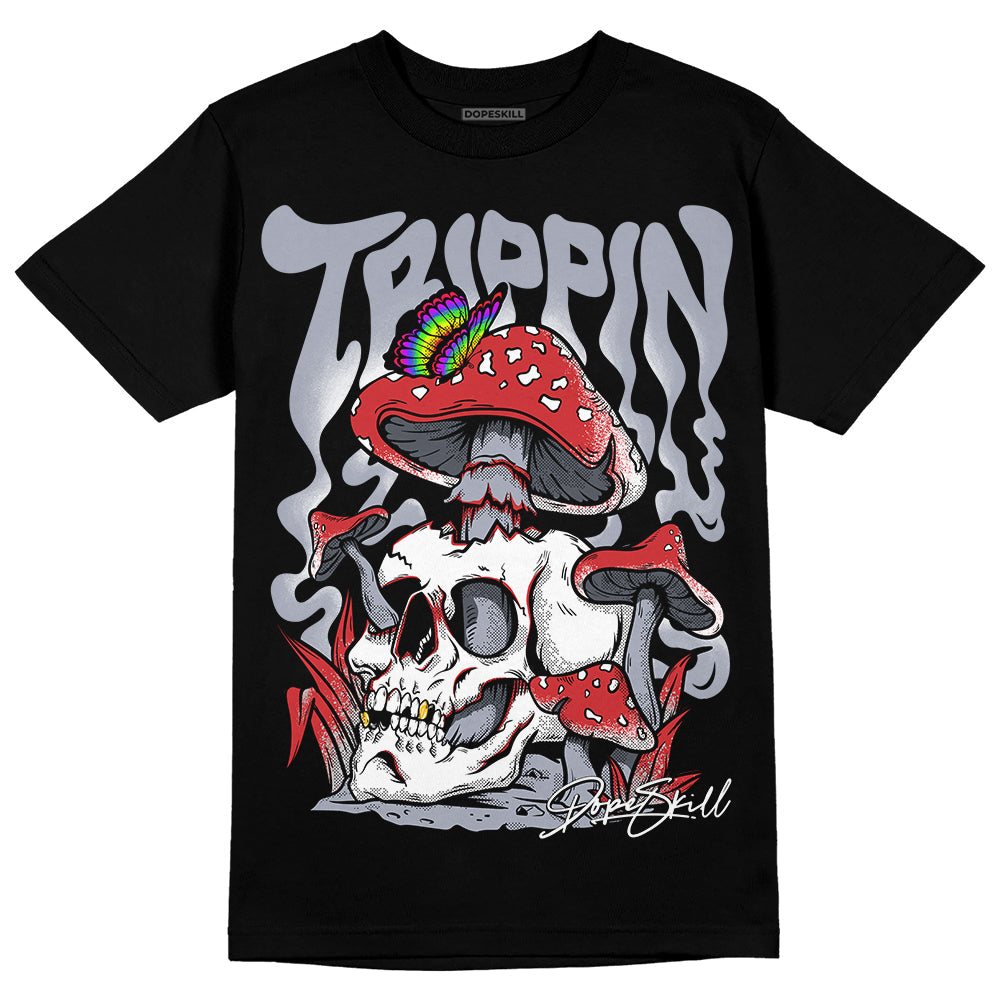 Bred Reimagined 4s DopeSkill T-Shirt Trippin Graphic
