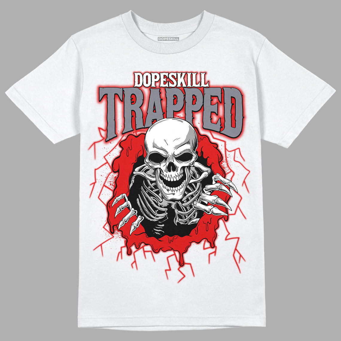 Gym Red 9s DopeSkill T-Shirt Trapped Halloween Graphic