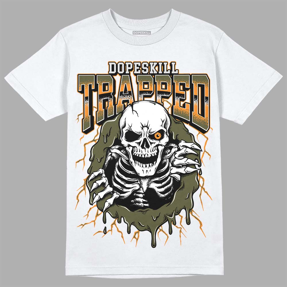 Olive 5s DopeSkill T-Shirt Trapped Halloween Graphic