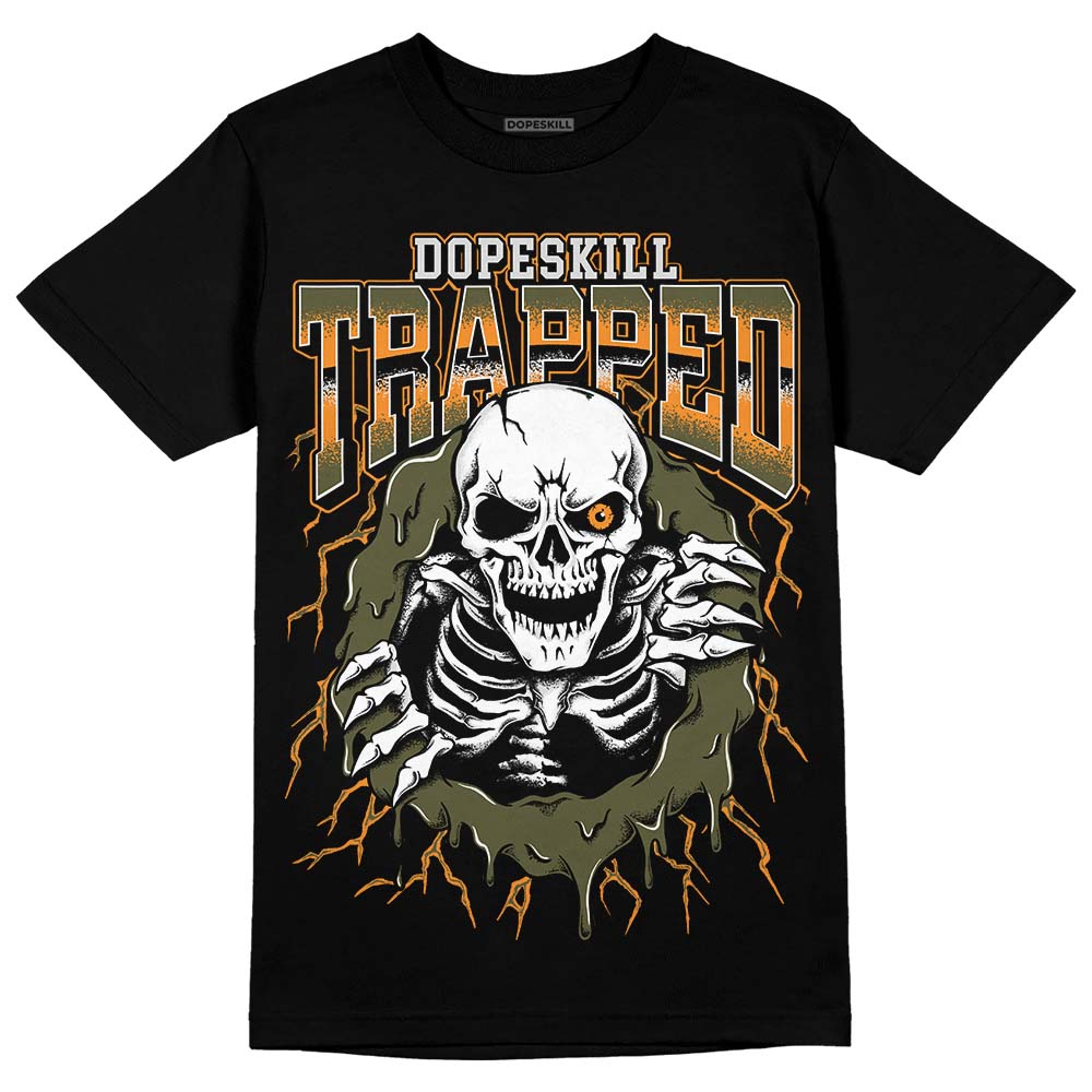 Olive 5s DopeSkill T-Shirt Trapped Halloween Graphic
