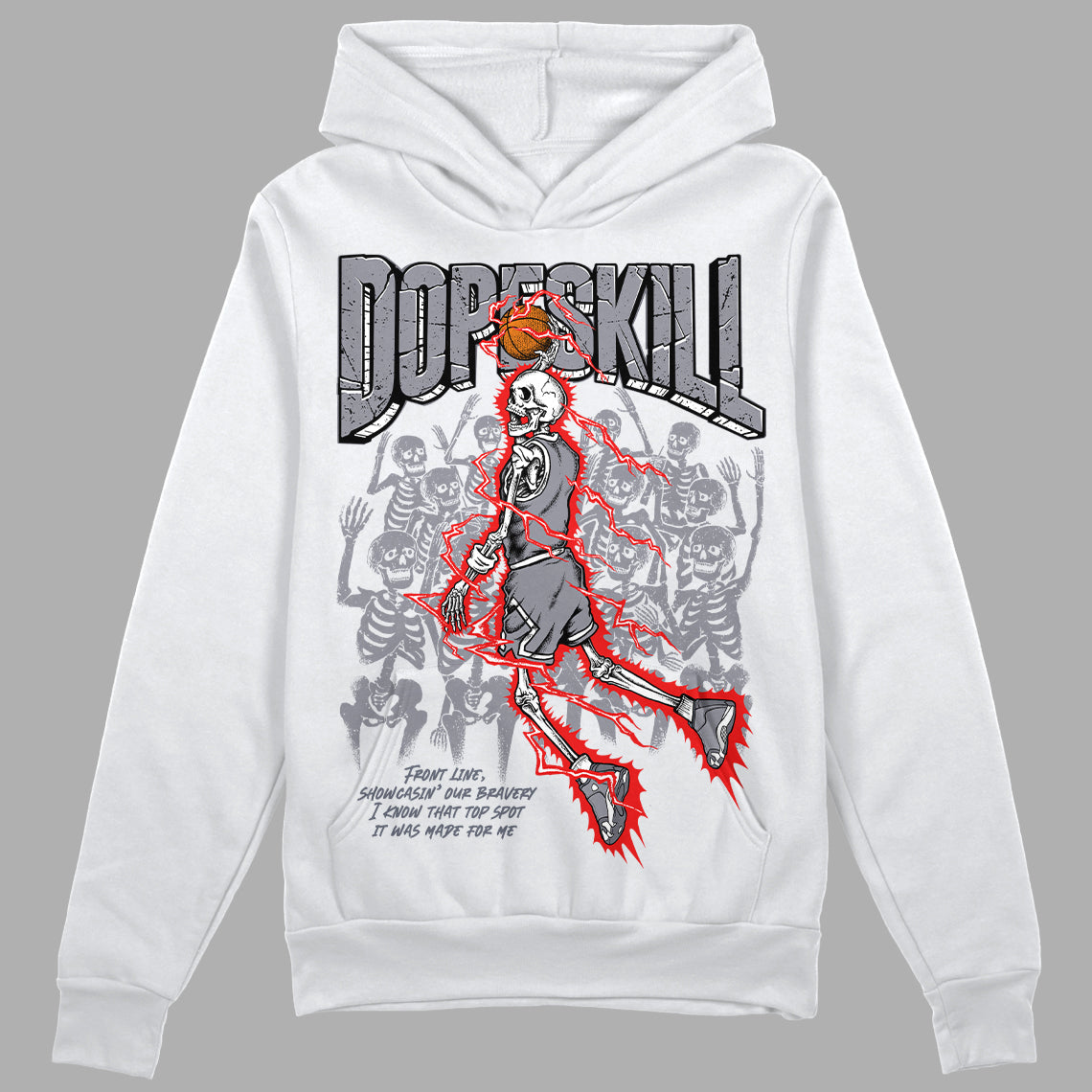 Stealth 14s DopeSkill Hoodie Sweatshirt Thunder Dunk Graphic