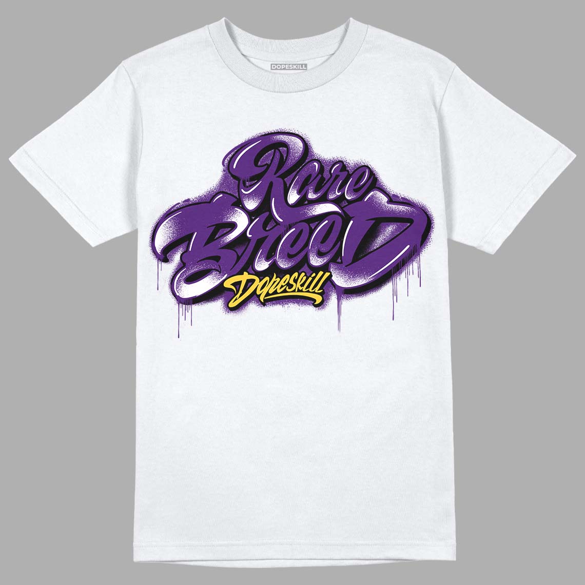 Field Purple 12s DopeSkill T-Shirt Rare Breed Type Graphic