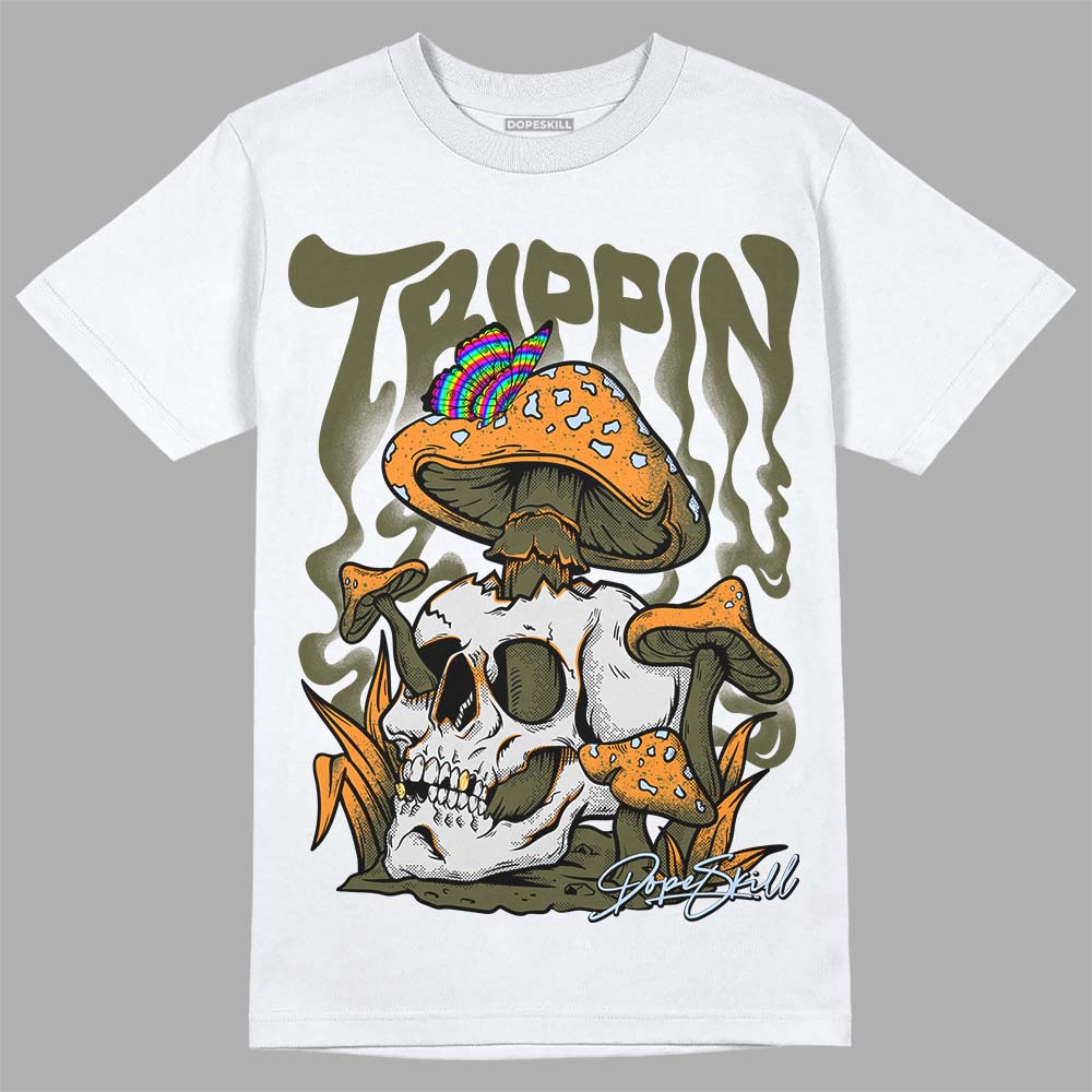 Olive 5s DopeSkill T-Shirt Trippin Graphic