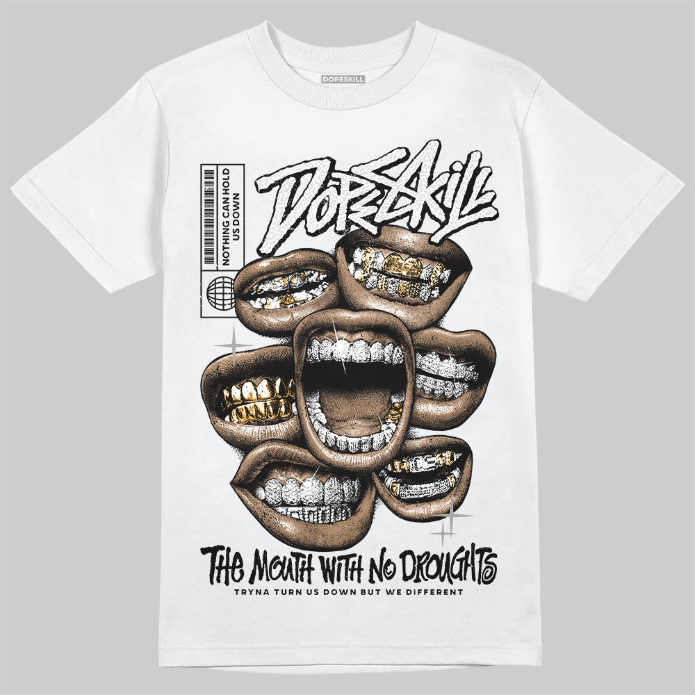 Pure Money 3s DopeSkill T-Shirt The Mouth With No Droughts Graphic