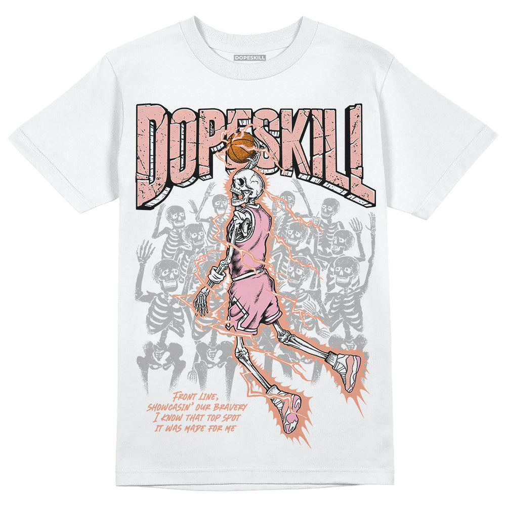 Legend Pink 11s DopeSkill T-Shirt Thunder Dunk Graphic