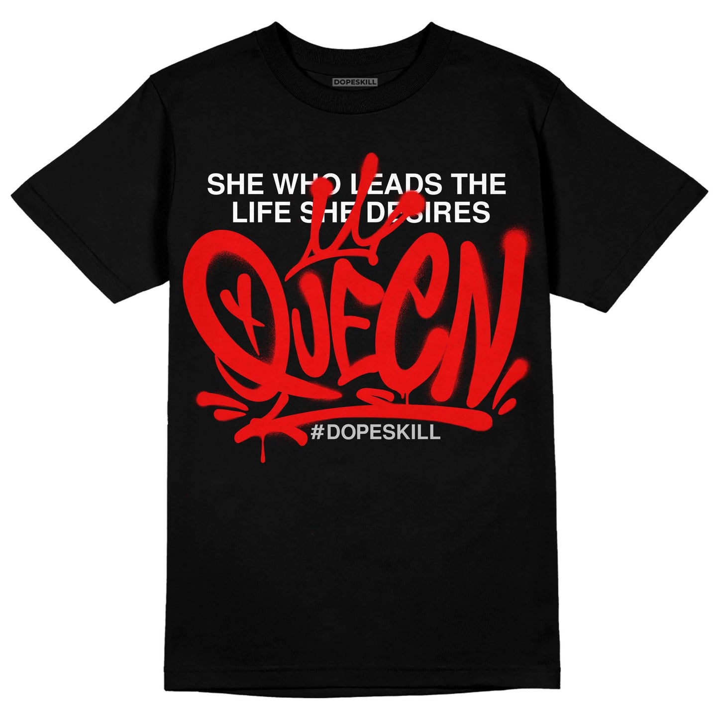 Cherry 12s DopeSkill T-Shirt Queen Graphic