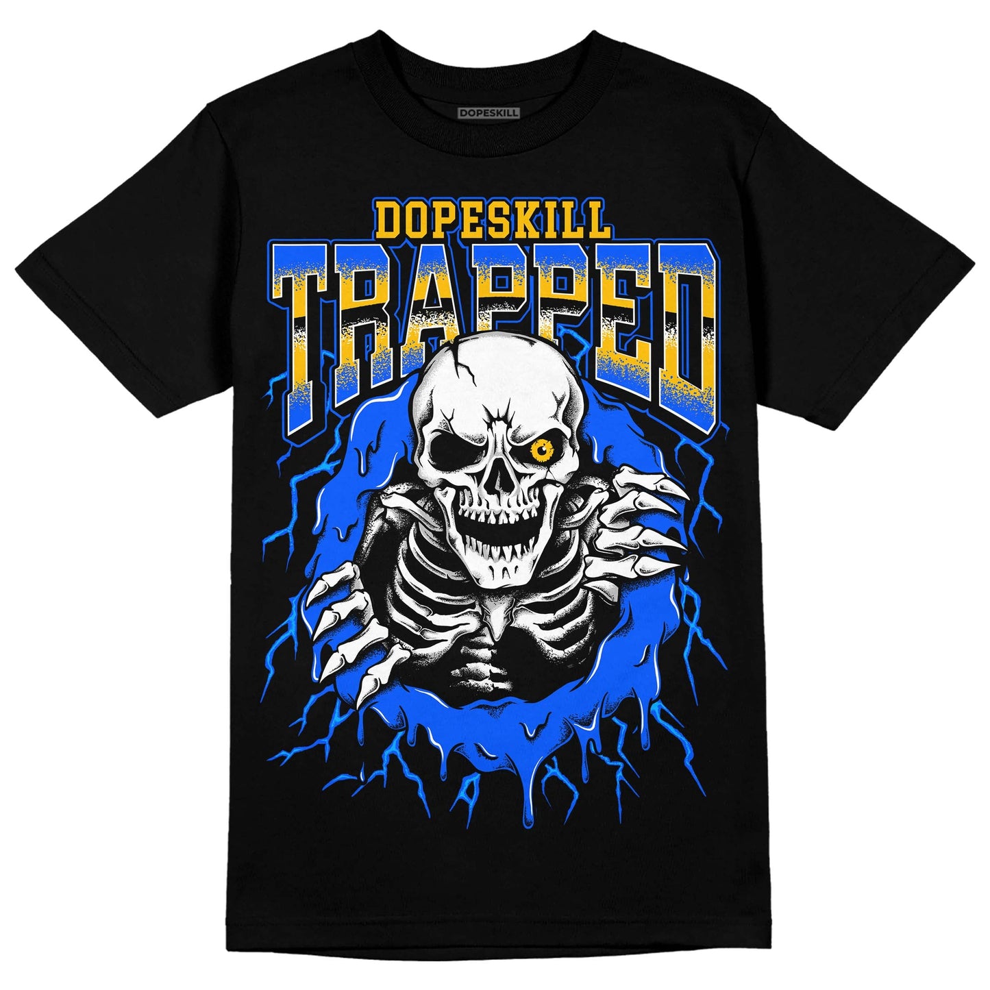 Royal Blue Collection DopeSkill T-Shirt Trapped Halloween Graphic