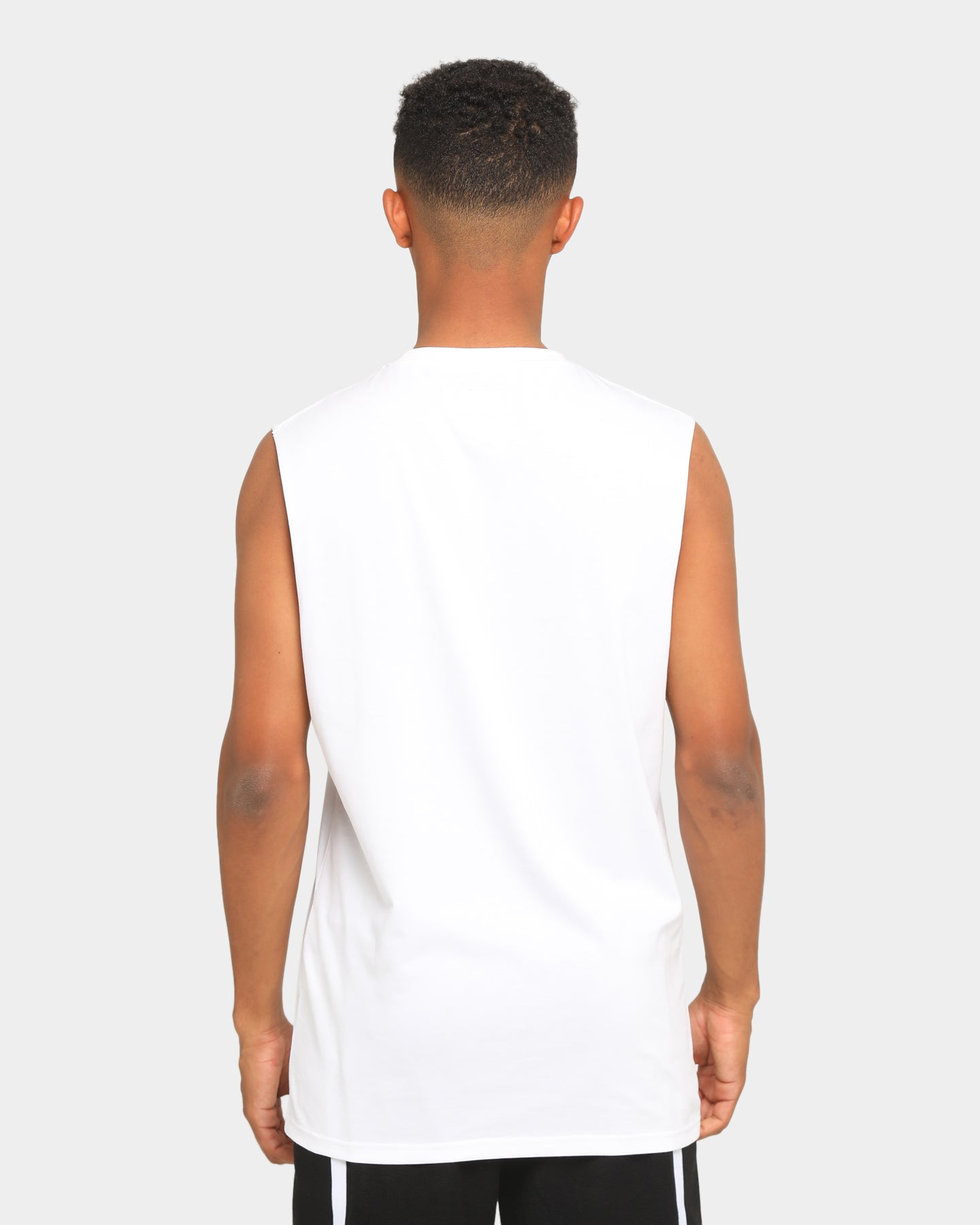 Elevn Clothing Co. Capital E Muscle T-Shirt White