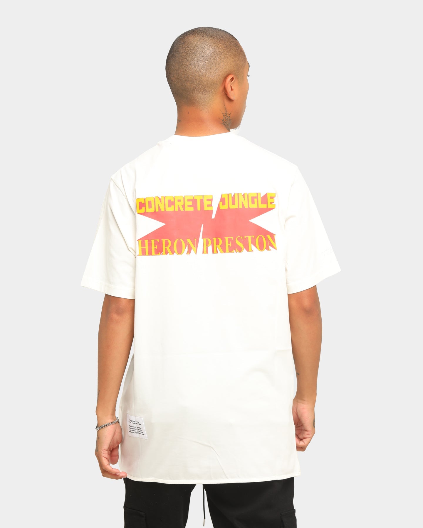 Heron Preston Concrete Jungle Short Sleeve T-Shirt White