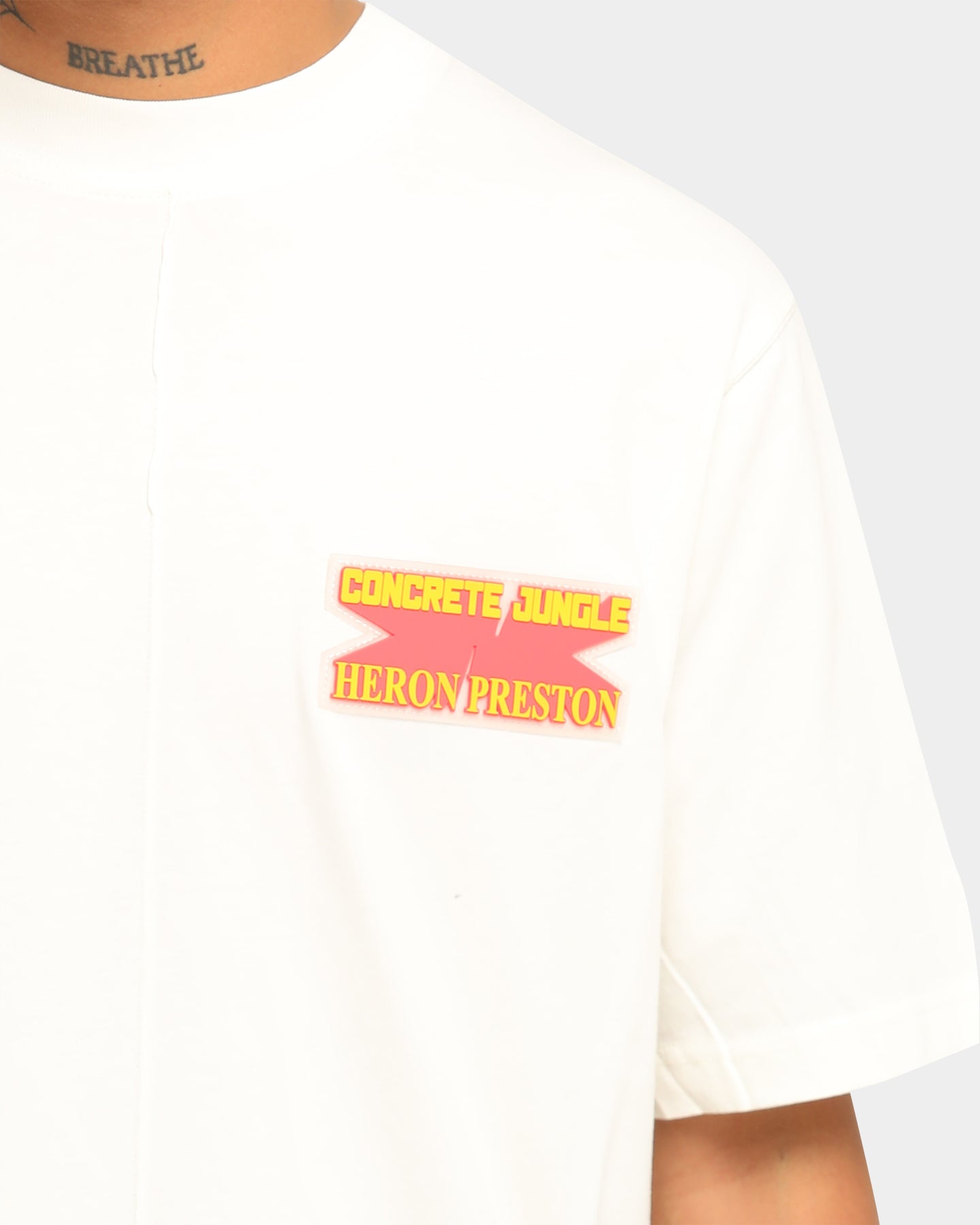 Heron Preston Concrete Jungle Short Sleeve T-Shirt White