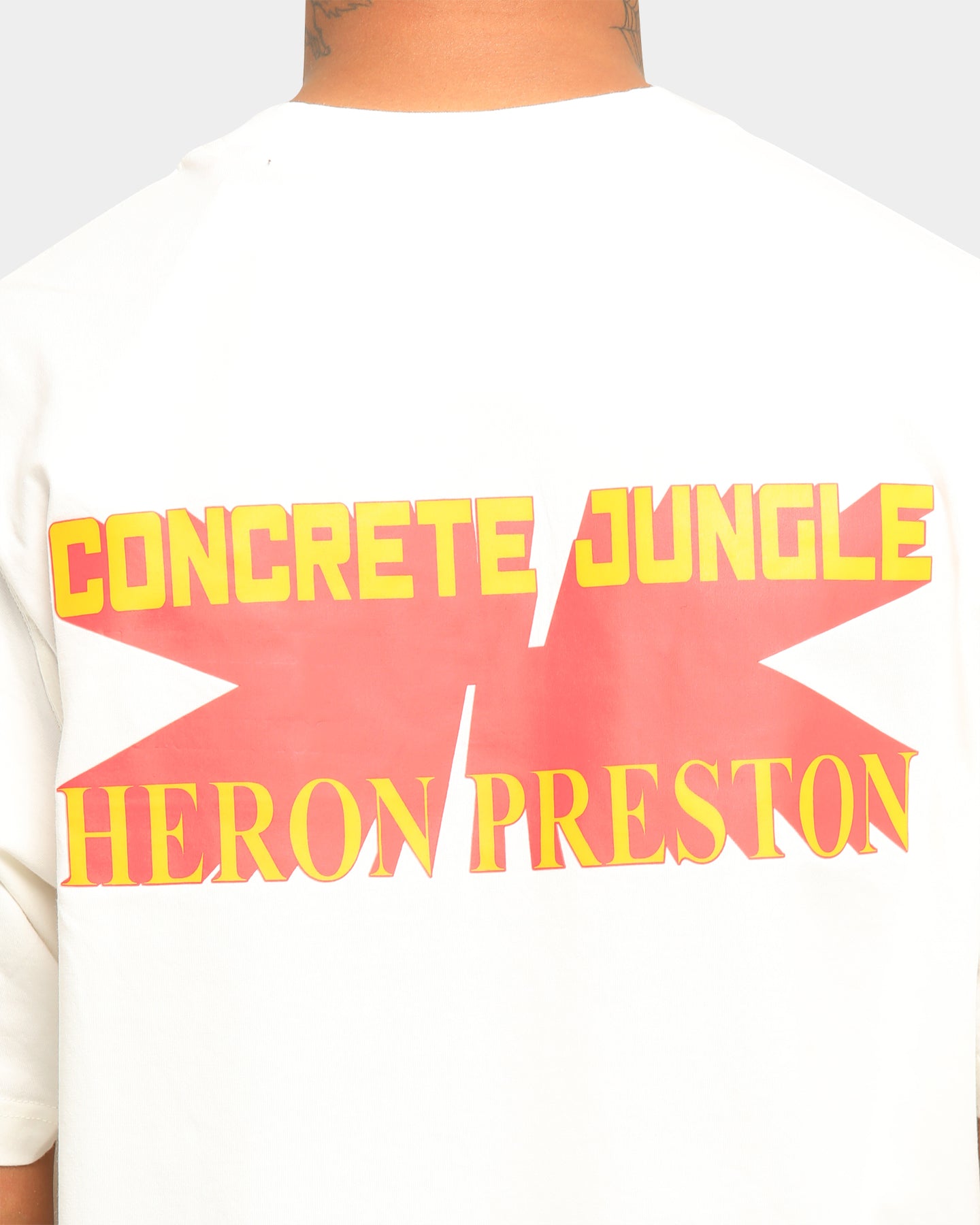 Heron Preston Concrete Jungle Short Sleeve T-Shirt White