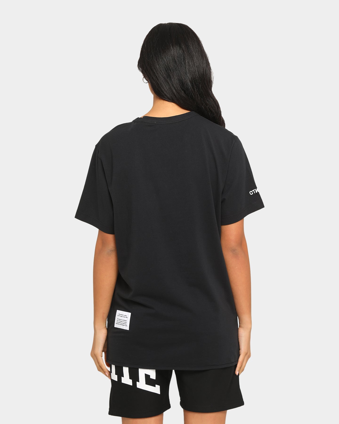 Heron Preston Dad Print Short Sleeve T-Shirt Black Style001