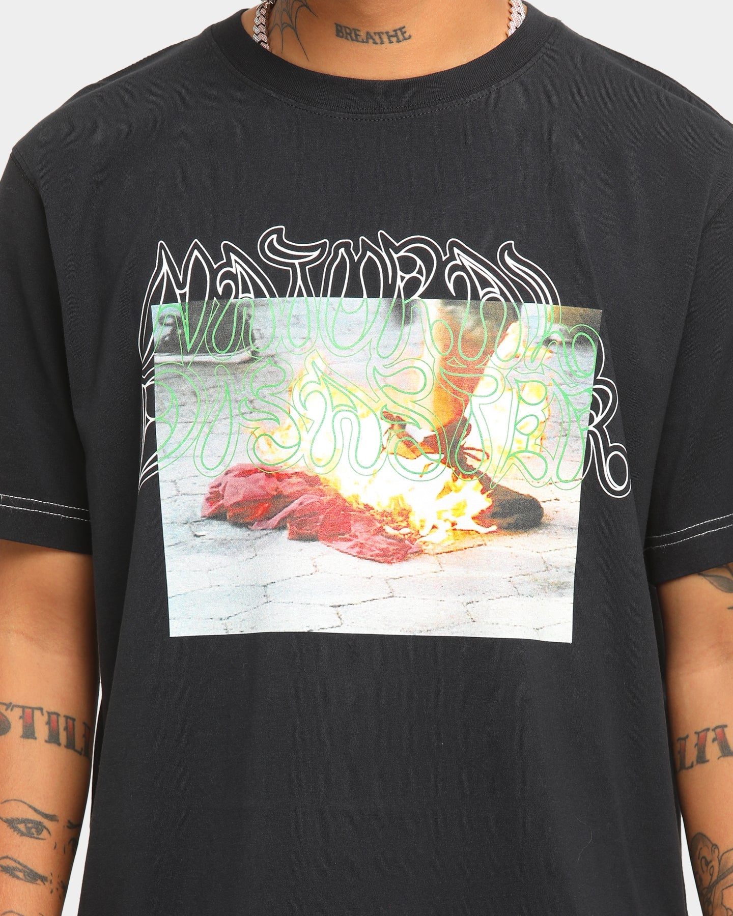 Heron Preston HP x Sami Miro Short Sleeve T-Shirt Black