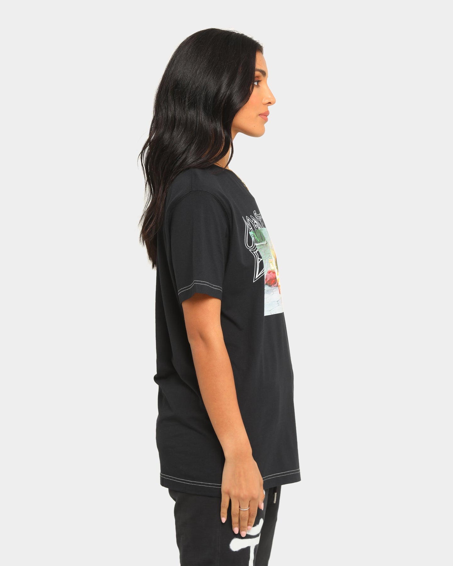 Heron Preston HP x Sami Miro Short Sleeve T-Shirt Black Style001