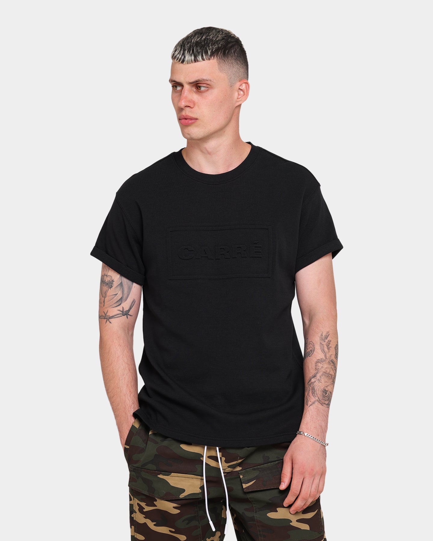 Carr√© Imprint Short Sleeve T-Shirt Black
