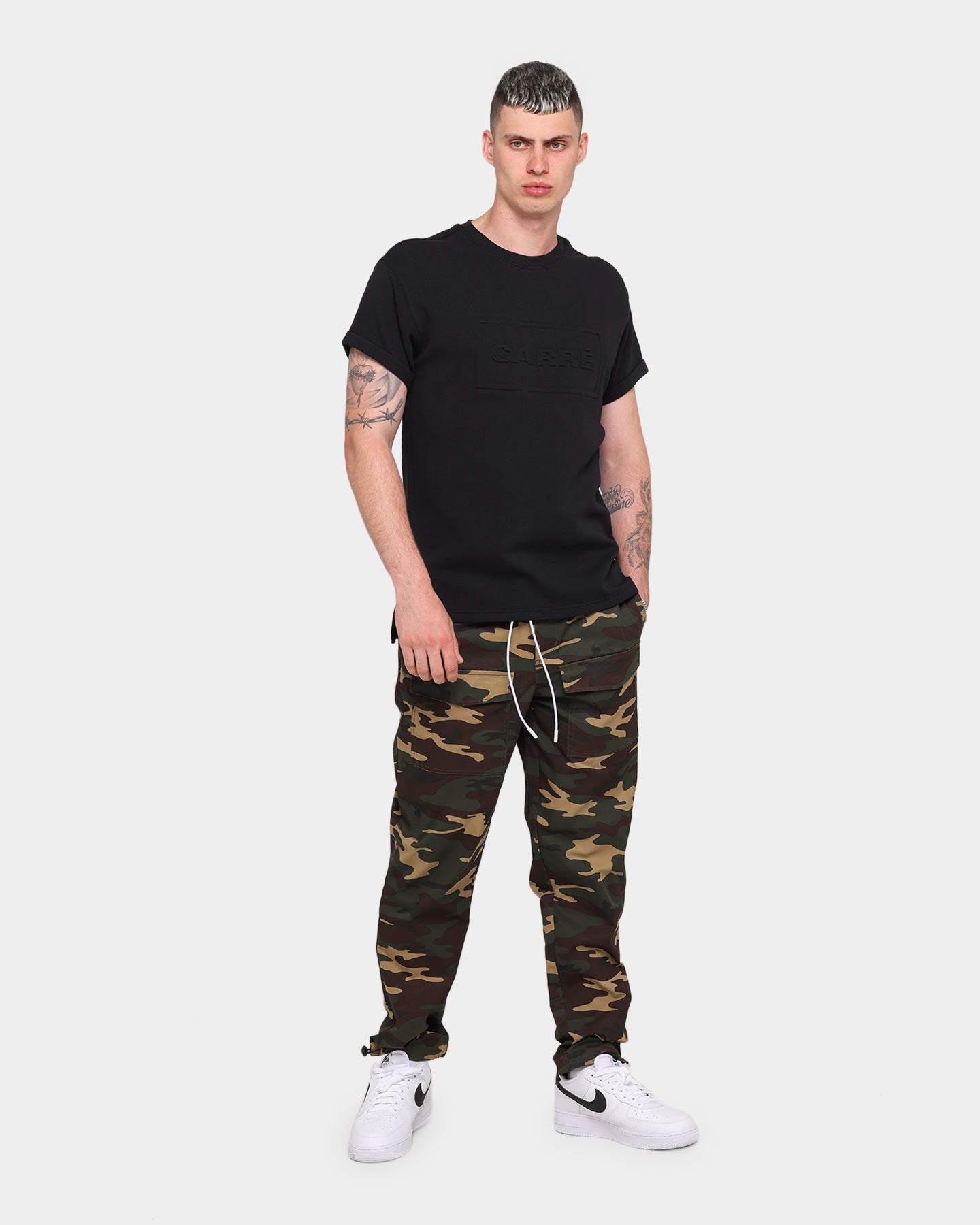 Carr√© Imprint Short Sleeve T-Shirt Black