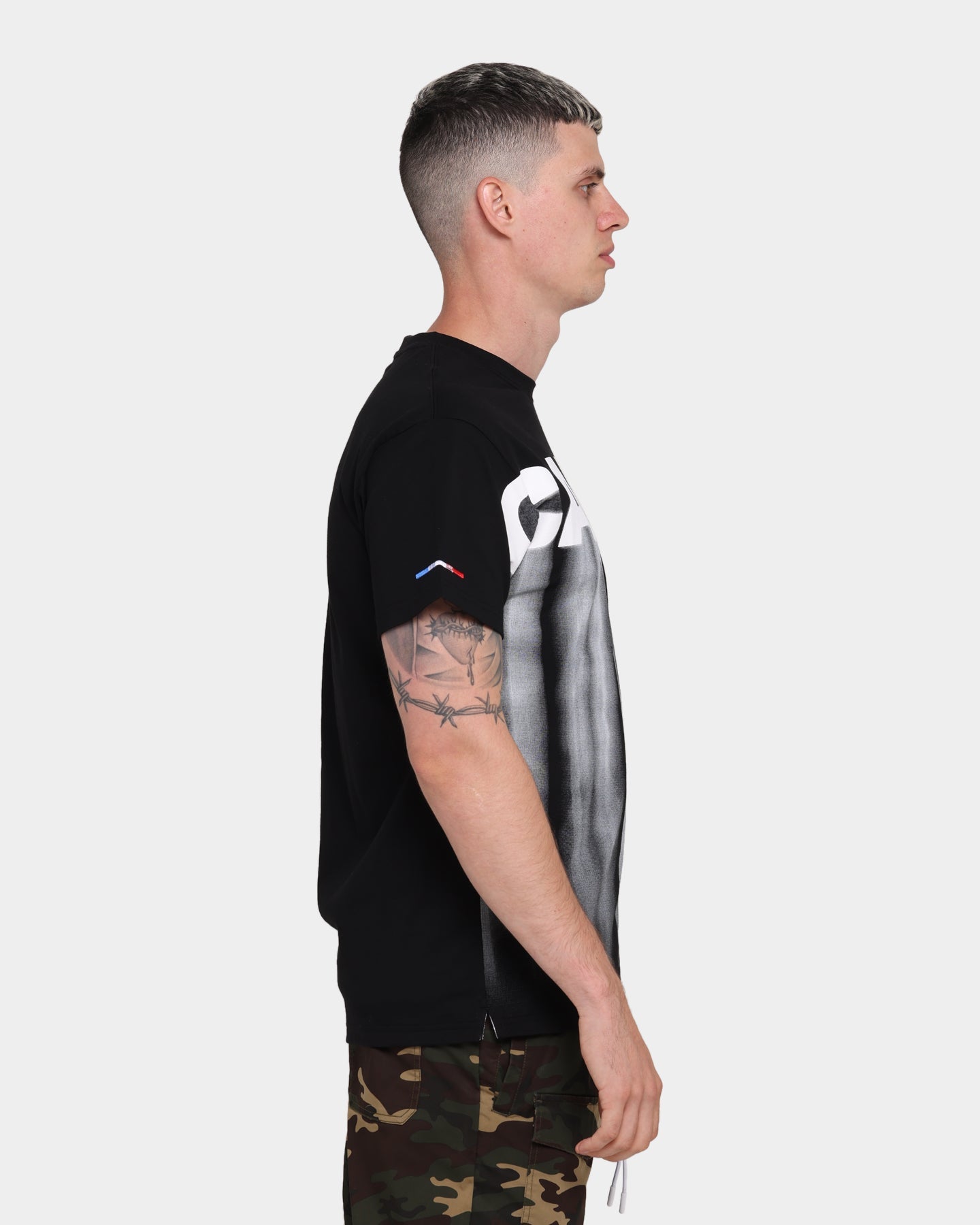 Carr√© Motion Short Sleeve T-Shirt Washed Black
