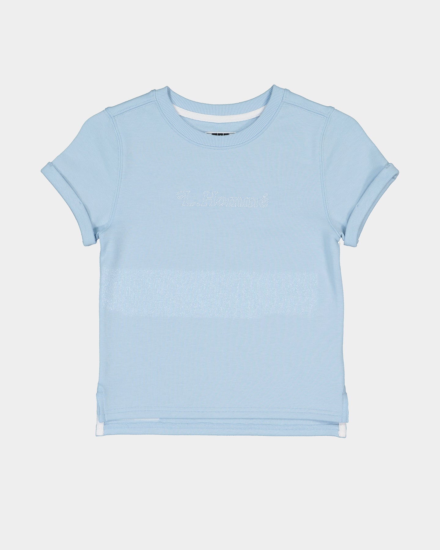 Lil Homm√© Kid's Volle Motion T-Shirt Light Blue