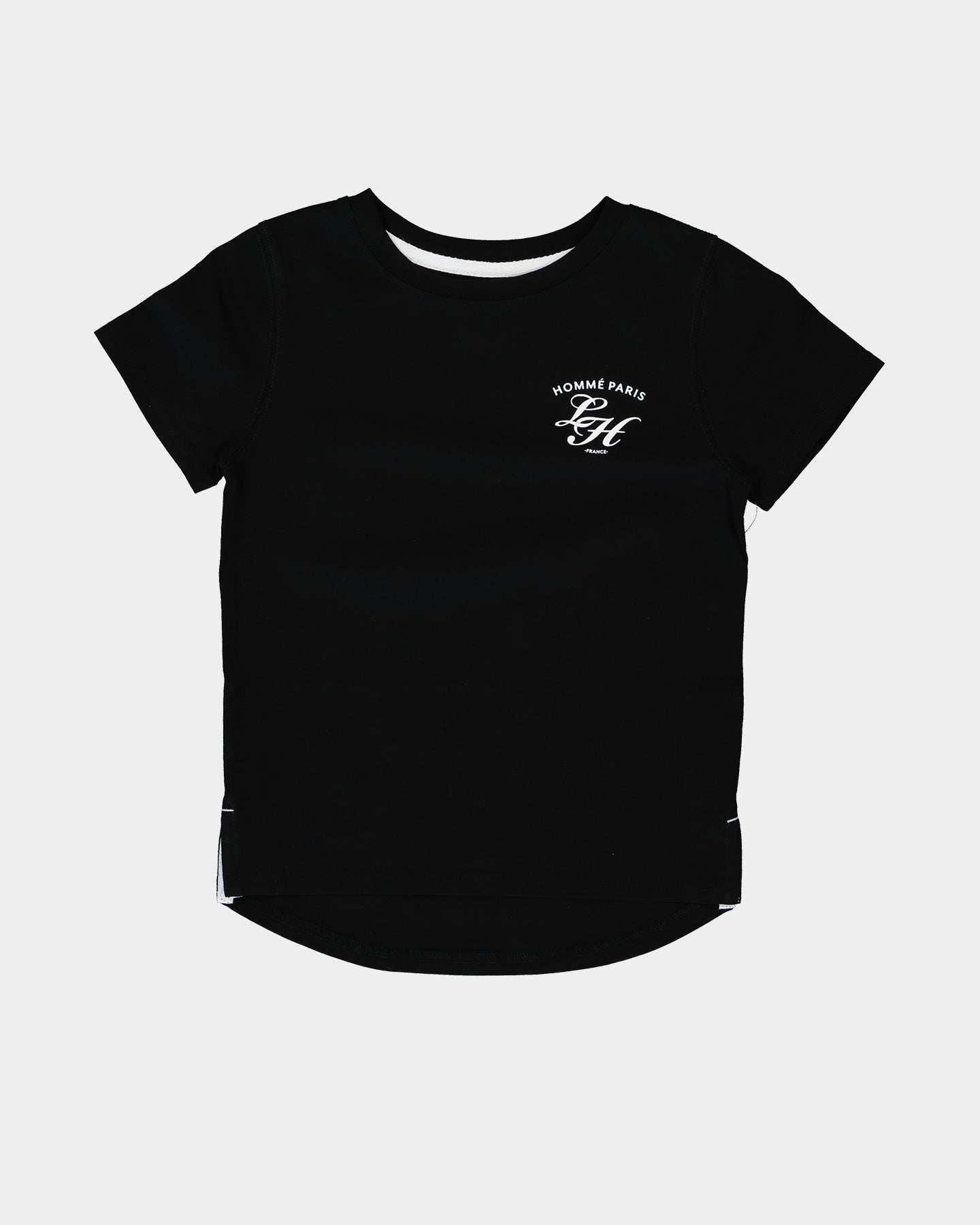 Lil Homm√© Kids' Revolution Droptail Short Sleeve T-Shirt Black
