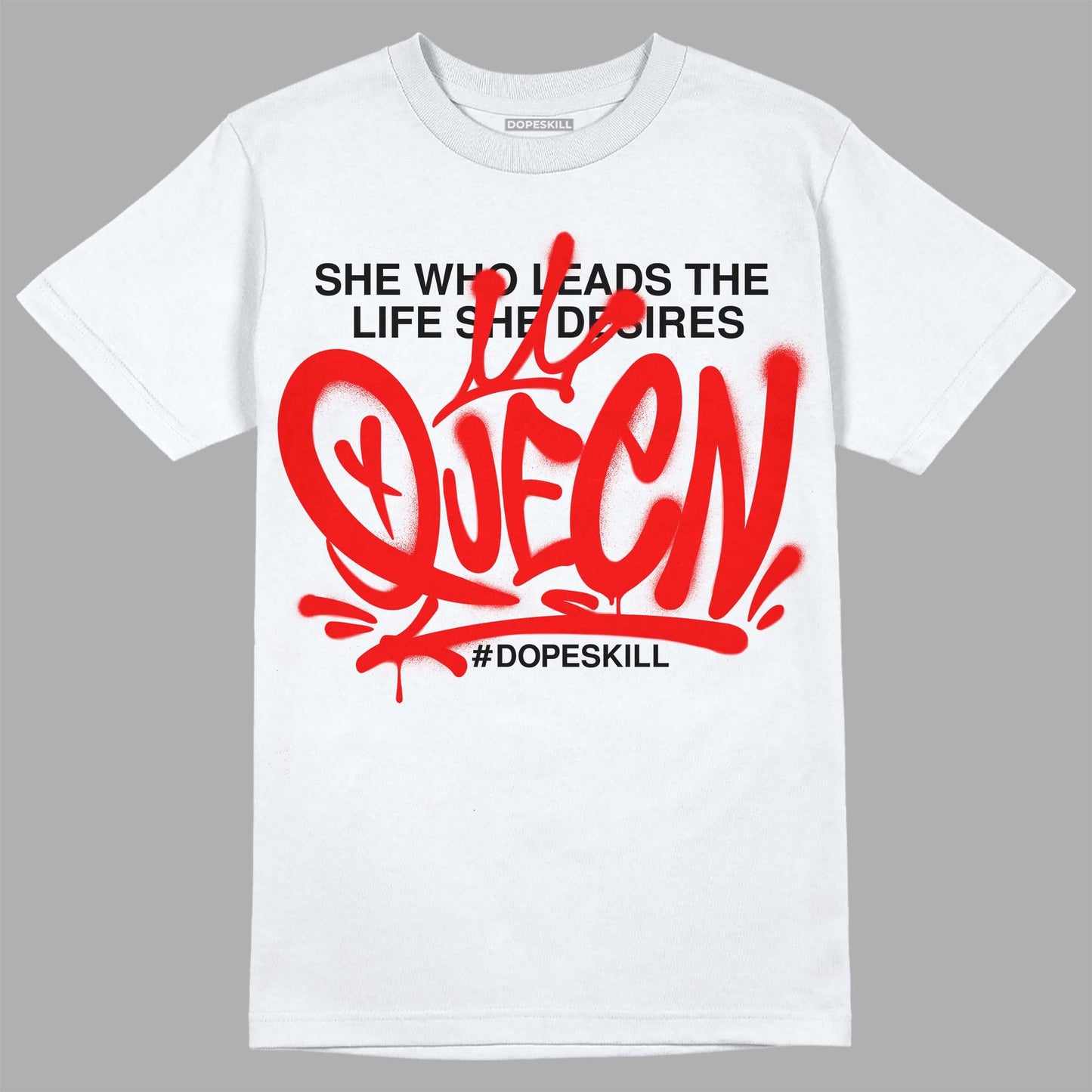 Cherry 12s DopeSkill T-Shirt Queen Graphic