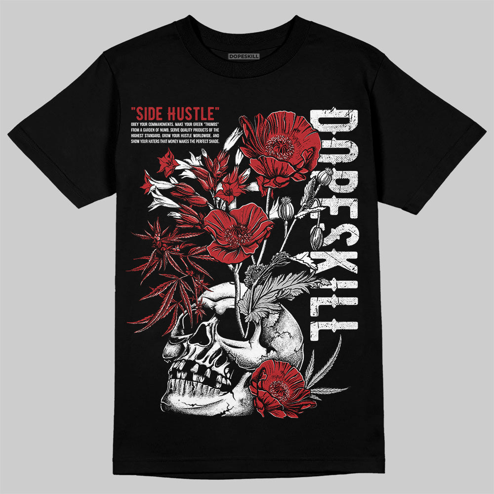 Flu Game 12s DopeSkill T-Shirt Side Hustle Graphic