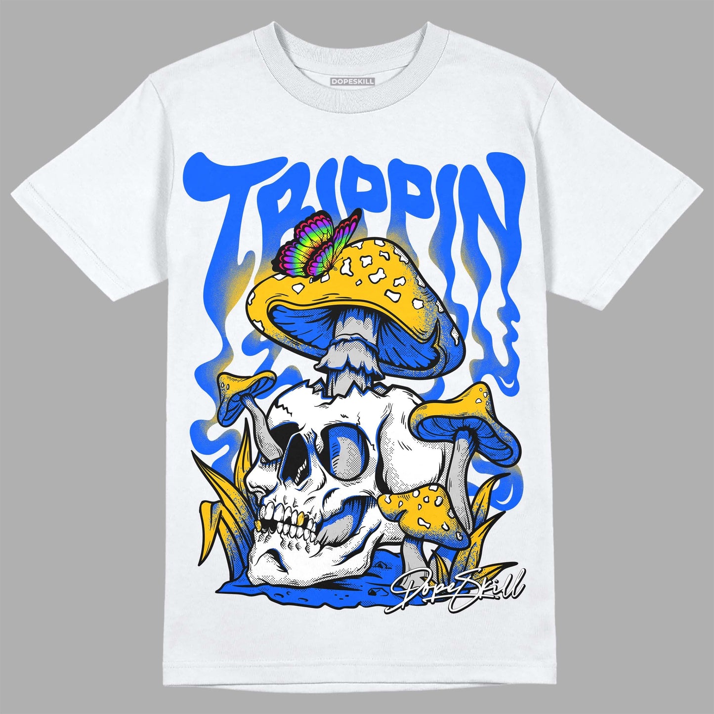 Royal Blue Collection DopeSkill T-Shirt Trippin Graphic